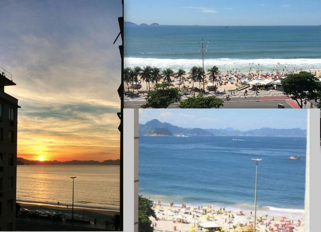 Estudio Copacabana/Ipanema Vista Mar Rio de Janeiro Dış mekan fotoğraf